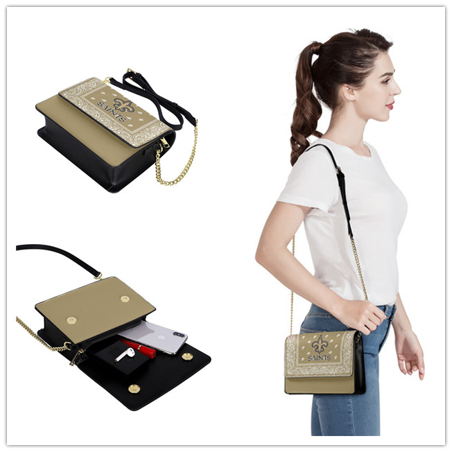 New Orleans Saints PU Leather Crossbody Bags 001
